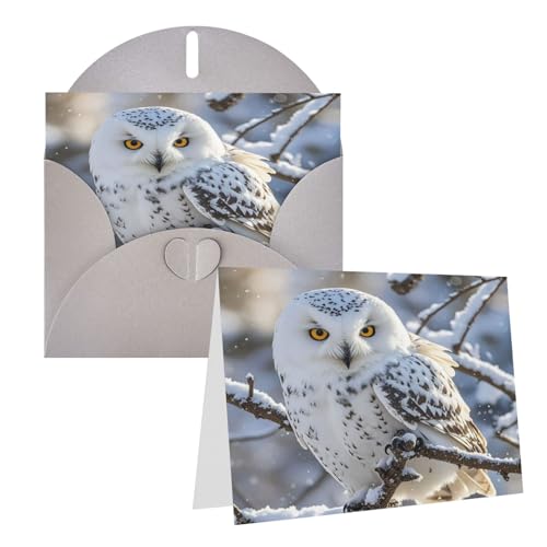 Rkklvbns Grußkarten Winter Weiß Eule Herz Verschiedene Anlässe Grußkarten Freundschaft Gedenkkarten Urlaubskarten Rkklvbns Grußkarten Winter Weiß Eule Herz Verschiedene Anlässe Grußkarten Freundschaft Gedenkkarten Urlaubskarten von Rkklvbns