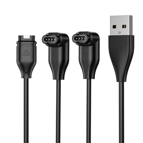 USB zu Garmin Ladekabel Uhr 1M 3-Stück, USB-A Ladekabel für Garmin Watch für Fenix 8/7/7X/6,Vivoactive 6/5/4S,Venu 3/3S/2S/SQ,Instinct 3,Forerunner 970/570/965/955/945/265/255/55,Epix Pro 2,Tactix 8 USB zu Garmin Ladekabel Uhr 1M 3-Stück, USB-A Ladekabel für Garmin Watch für Fenix 8/7/7X/6,Vivoactive 6/5/4S,Venu 3/3S/2S/SQ,Instinct 3,Forerunner 970/570/965/955/945/265/255/55,Epix Pro 2,Tactix 8 von Rndono