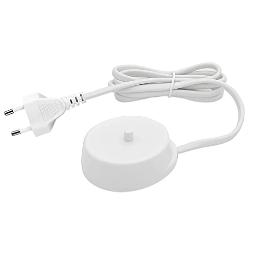 Rnitle USB Ladegerät Ersatz für Philips Elektrische Zahnbürste,Induktive Ladestation Netzkabel,Ladestation Ladegerät,Ladestation Netzkabel Umwelt ABS für Philips(Weiß) von Rnitle