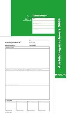 Rnk Verlag RNK Ausbildungsnachweis 5084 DIN A4 28Bl. wöchentliche Eintragung Rnk Verlag RNK Ausbildungsnachweis 5084 DIN A4 28Bl. wöchentliche Eintragung von Rnk Verlag