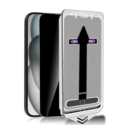 Rnnmeeko [1 Stück Sichtschutz Schutzfolie für Panzerglas für iPhone 15 Plus, Anti-Spähen Privacy Panzer Schutz Glas 9H Härte, Anti-Spy Sichtschutzfolie für iPhone 15 Plus Rnnmeeko [1 Stück Sichtschutz Schutzfolie für Panzerglas für iPhone 15 Plus, Anti-Spähen Privacy Panzer Schutz Glas 9H Härte, Anti-Spy Sichtschutzfolie für iPhone 15 Plus von Rnnmeeko