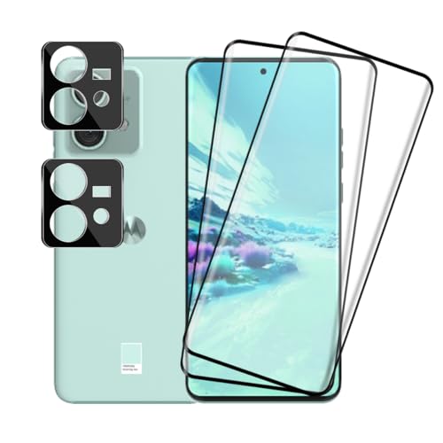 Rnnmeeko 2+2 Stück Schutzfolie für Motorola Moto Edge 40 Neo Panzerglas, 9H Härte Panzer Schutz Glas folie und Kameraschutz Schutzglas, Anti-Kratzer Blasenfrei Displayschutzfolie für Moto Edge 40 Neo Rnnmeeko 2+2 Stück Schutzfolie für Motorola Moto Edge 40 Neo Panzerglas, 9H Härte Panzer Schutz Glas folie und Kameraschutz Schutzglas, Anti-Kratzer Blasenfrei Displayschutzfolie für Moto Edge 40 Neo von Rnnmeeko