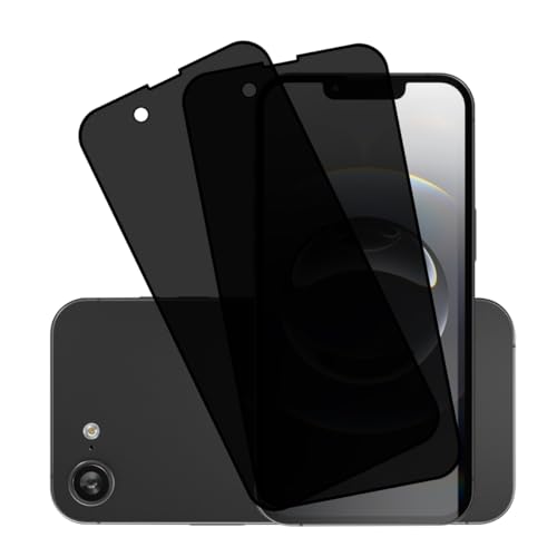 Rnnmeeko [2 Stück Sichtschutz Schutzfolie für Panzerglas für iPhone 16e/iPhone 14/iPhone 13/iPhone 13 Pro, Anti-Spähen Privacy Panzer Schutz Glas 9H Härte, Anti-Spy Sichtschutzfolie für iPhone 16e Rnnmeeko [2 Stück Sichtschutz Schutzfolie für Panzerglas für iPhone 16e/iPhone 14/iPhone 13/iPhone 13 Pro, Anti-Spähen Privacy Panzer Schutz Glas 9H Härte, Anti-Spy Sichtschutzfolie für iPhone 16e von Rnnmeeko