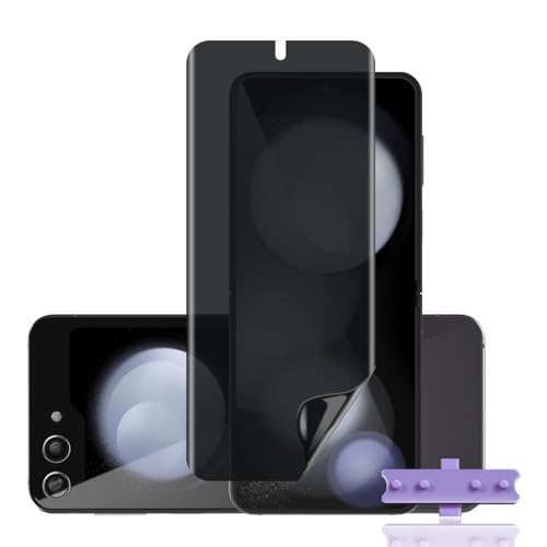 Rnnmeeko Sichtschutz Schutzfolie für Samsung Galaxy Z Flip 5 5G, Anti-Spähen Privacy Weich TPU Folie für Z Flip 5 5G, Displayschutz für Samsung Galaxy Z Flip 5 5G Panzerfolie Rnnmeeko Sichtschutz Schutzfolie für Samsung Galaxy Z Flip 5 5G, Anti-Spähen Privacy Weich TPU Folie für Z Flip 5 5G, Displayschutz für Samsung Galaxy Z Flip 5 5G Panzerfolie von Rnnmeeko
