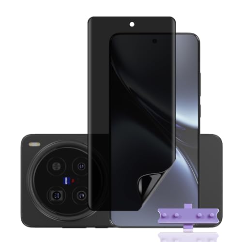 Rnnmeeko Sichtschutz Schutzfolie für VIVO X200 Pro, Anti-Spähen Privacy Weich TPU Folie kompatibel mit VIVO X200 Pro, Anti Spy Displayschutzfolie Kratzfest Blasenfrei, 1 Stück Rnnmeeko Sichtschutz Schutzfolie für VIVO X200 Pro, Anti-Spähen Privacy Weich TPU Folie kompatibel mit VIVO X200 Pro, Anti Spy Displayschutzfolie Kratzfest Blasenfrei, 1 Stück von Rnnmeeko