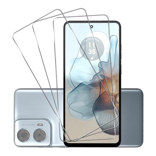 Rnnmeeko für Motorola Moto G24 5G Schutzfolie für Panzerglas, 3 Stück 9H Härte Folie für Motorola Moto G24 5G Panzer Schutz Glas Panzerfolie, Kratzfest für Motorola Moto G24 5G Displayschutzfolie von Rnnmeeko