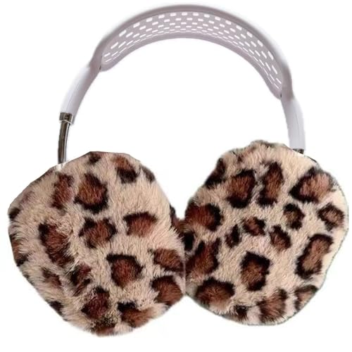 Rnrieyta Miagon Schutzhülle für AirPods Max Kopfhörer,Abdeckung Kratzfest Hülle Kreativ Pelz Flauschig Pelzig Niedlich Stoßfest Headset Cover Mädchen Männer Case Schützendes für AiPods Max von Rnrieyta