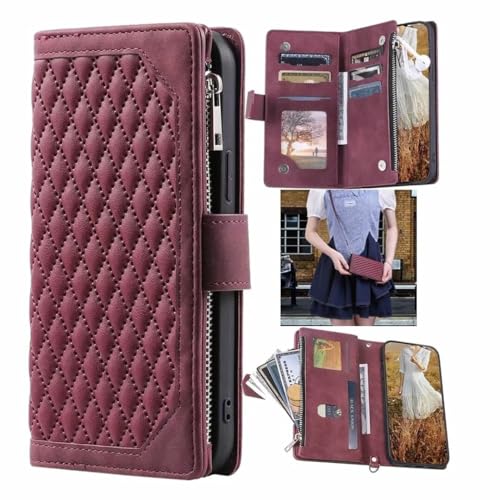 Rnrieyta Miagon für Xiaomi Redmi 13C 4G Crossbody Reißverschluss Hülle,Brieftasche Geldbörse Handtasche Schulterriemen Flip Magnetisch Kartenhalter Ständer PU Leder Cover Rnrieyta Miagon für Xiaomi Redmi 13C 4G Crossbody Reißverschluss Hülle,Brieftasche Geldbörse Handtasche Schulterriemen Flip Magnetisch Kartenhalter Ständer PU Leder Cover von Rnrieyta