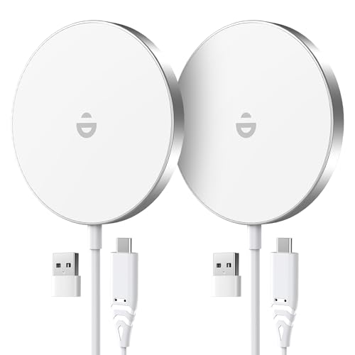 2 Pack Mag-Safe Ladegerät für iPhone 16 Pro Max/16 Pro/16 Plus/16/15 Pro Max/15/14/13/12,15W Magnet Wireless Charger Induktive Ladestation Schnelles Kabelloses Ladegerät mit Zwei Ladeanschlüssen 2 Pack Mag-Safe Ladegerät für iPhone 16 Pro Max/16 Pro/16 Plus/16/15 Pro Max/15/14/13/12,15W Magnet Wireless Charger Induktive Ladestation Schnelles Kabelloses Ladegerät mit Zwei Ladeanschlüssen von RoRoSkin