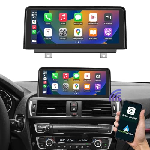 Road Top 10,25 Zoll Autoradio Touchscreen Radioempfänger für BMW 1 2 Serie F20/F21/F22 2013-2015 Jahre mit NBT System, Unterstützung Wireless Carplay & Android Auto von Road Top