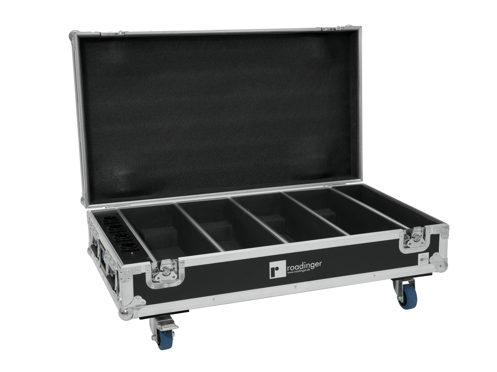 Roadinger Flightcase 4x AKKU BAR-6 QCL mit Ladefunktion Roadinger Flightcase 4x AKKU BAR-6 QCL mit Ladefunktion von Roadinger