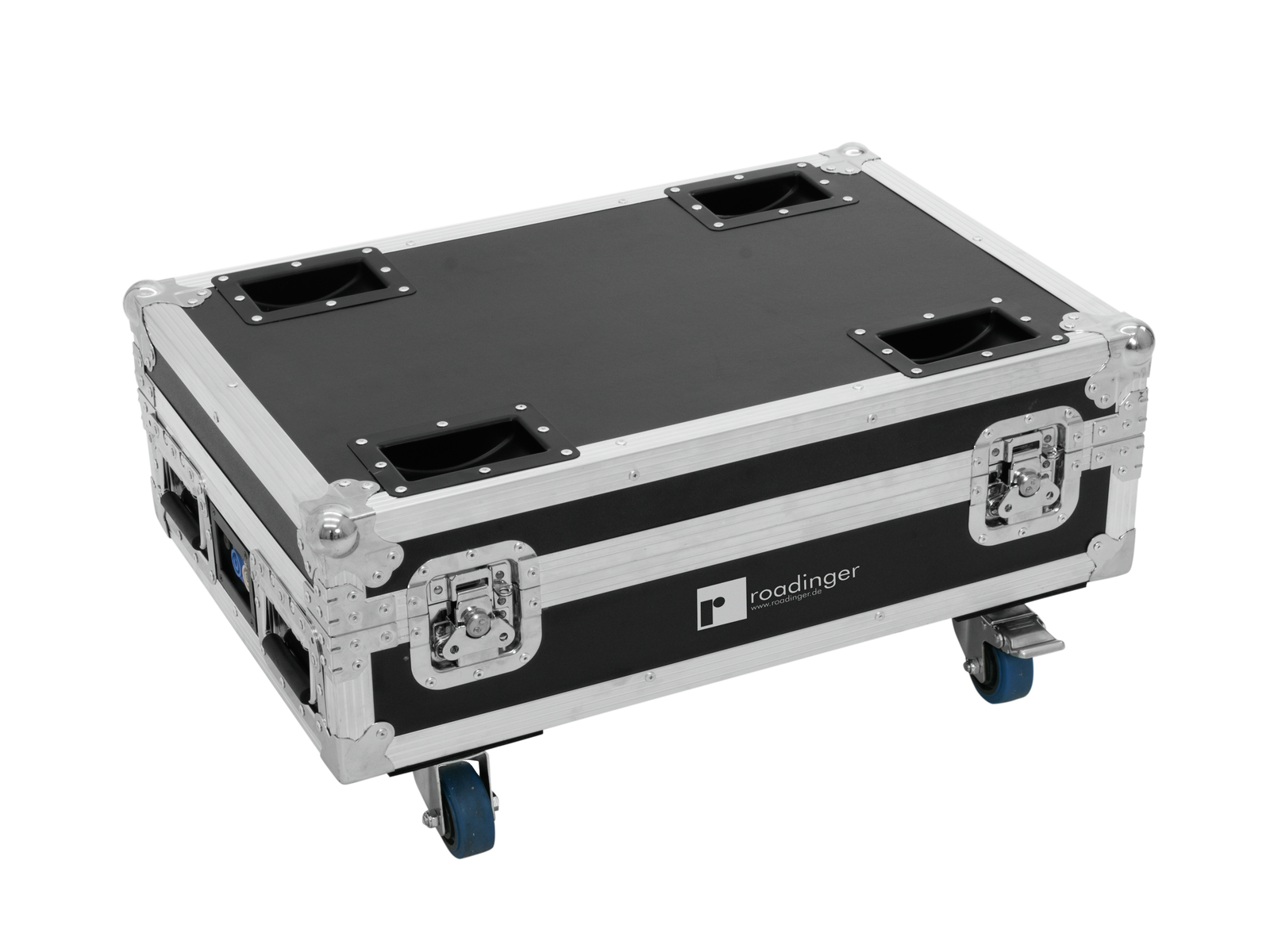 Roadinger Flightcase 4x Akku BAR-6 Glow QCL Flex QuickDMX mit La von Roadinger