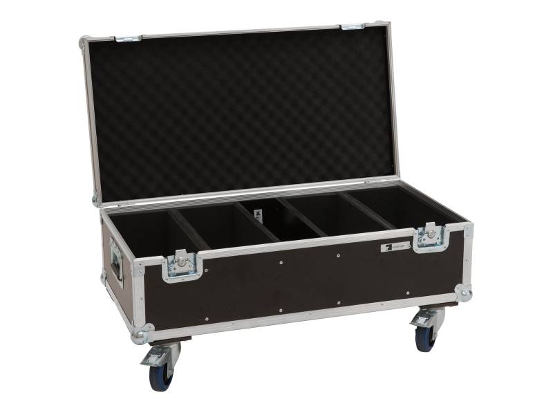 Roadinger Flightcase 4x Audience Blinder 2x100W mit Rollen von Roadinger