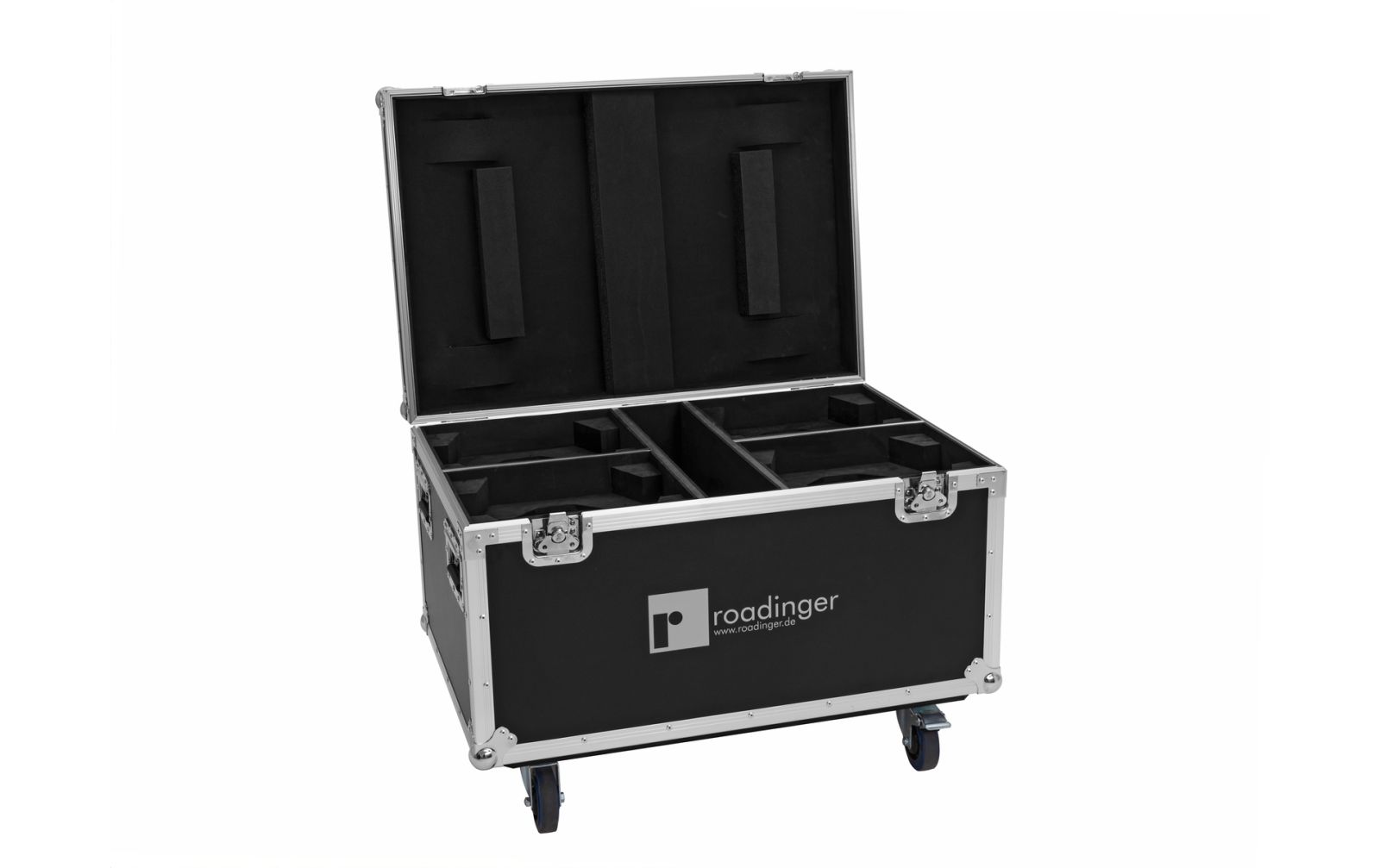 Roadinger Flightcase 4x EYE-740 MK2 mit Rollen von Roadinger