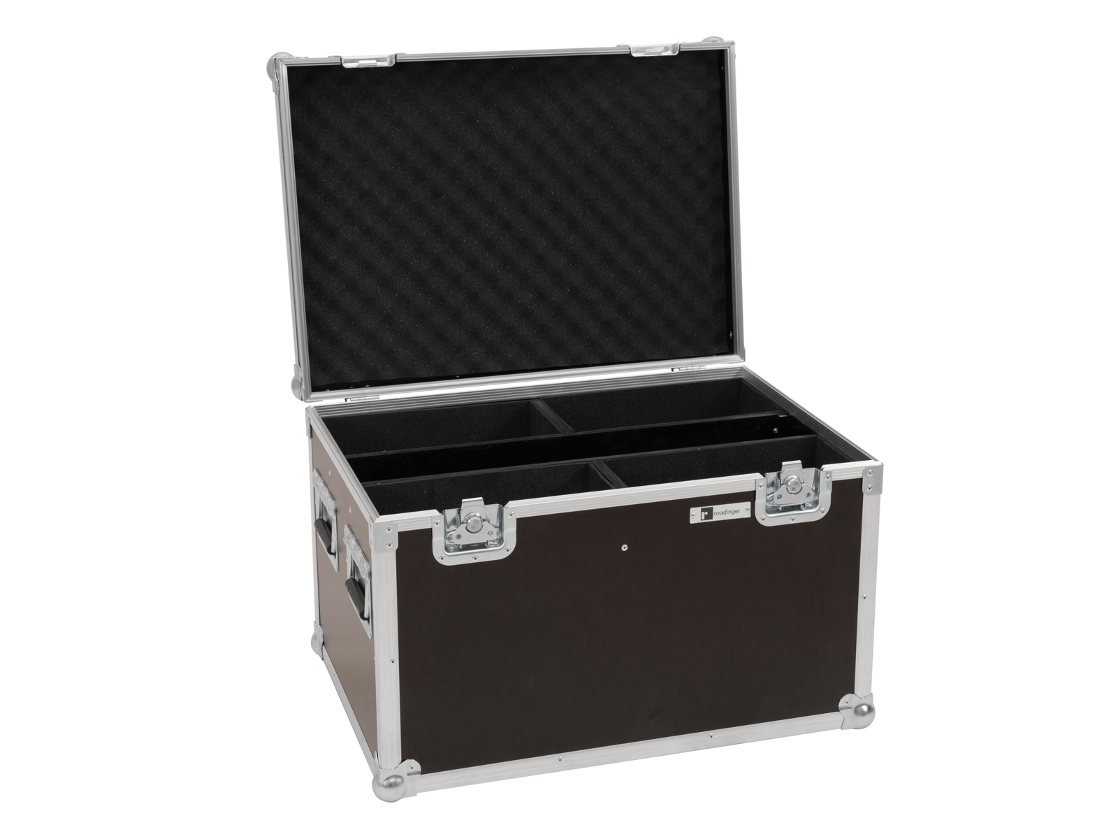 Roadinger Flightcase 4x LED IP PAR 12x8W QCL/12x9W SQL Spot von Roadinger