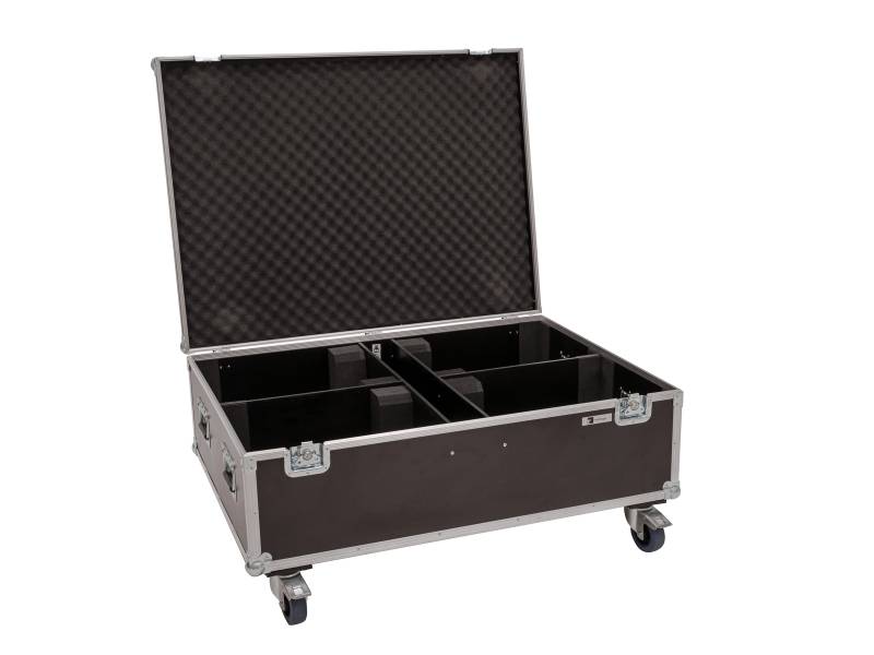 Roadinger Flightcase 4x LED THA-150F Theater-Spot von Roadinger