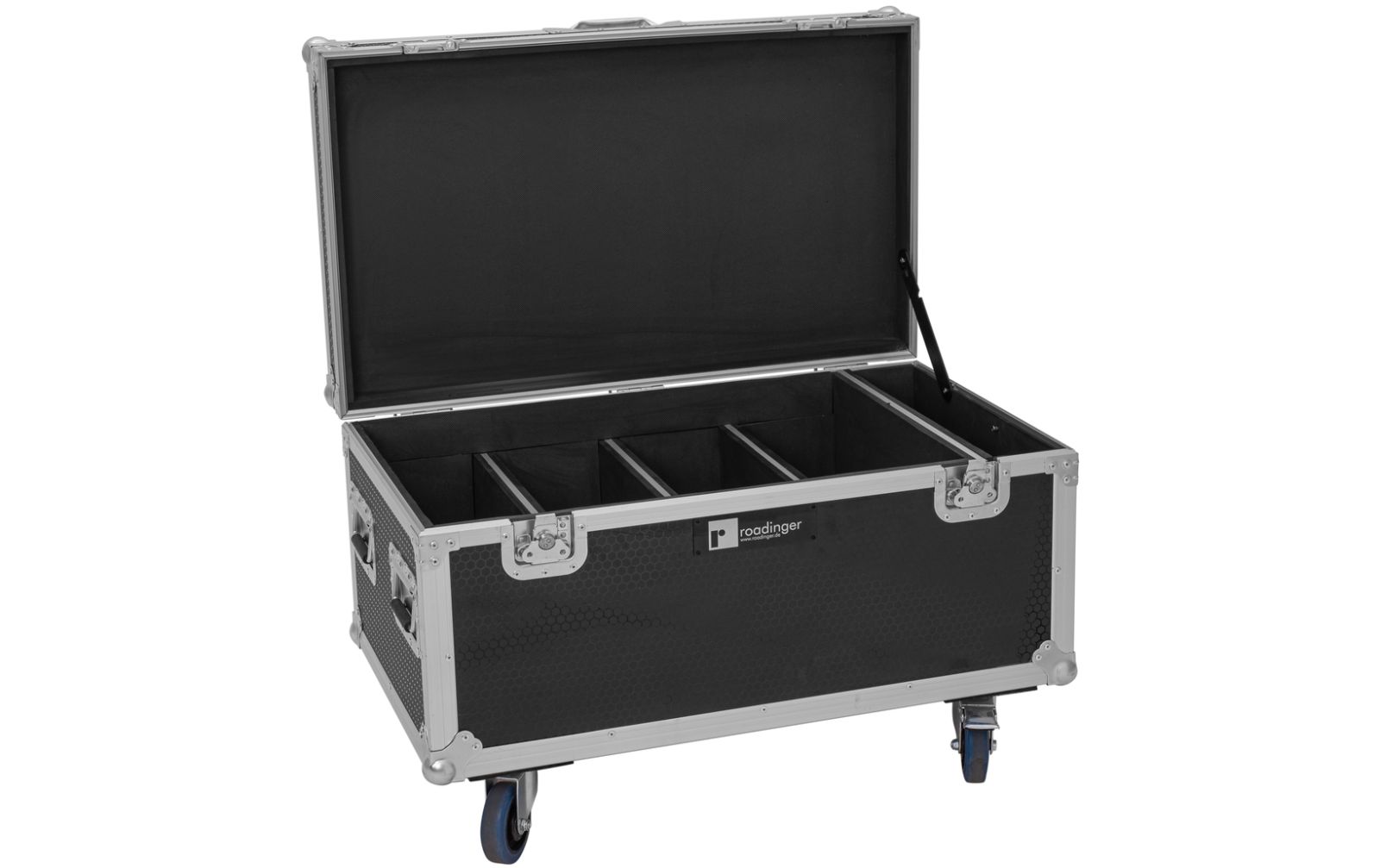 Roadinger Flightcase 4x Multiflood IP 8x10W RGBW Wash von Roadinger