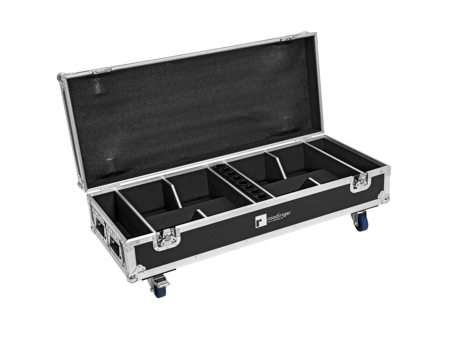 Roadinger Flightcase 8x AKKU IP UP-4 QuickDMX mit Ladefunktion Roadinger Flightcase 8x AKKU IP UP-4 QuickDMX mit Ladefunktion von Roadinger