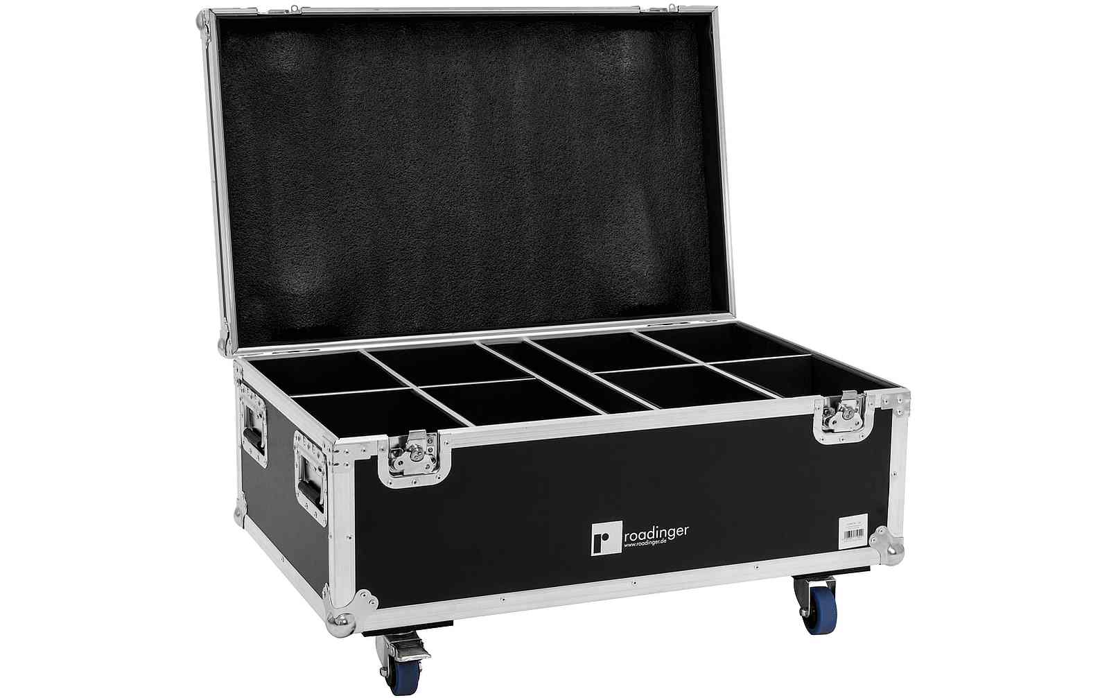 Roadinger Flightcase 8x LED IP PAR 7x10W RGBL Roadinger Flightcase 8x LED IP PAR 7x10W RGBL von Roadinger