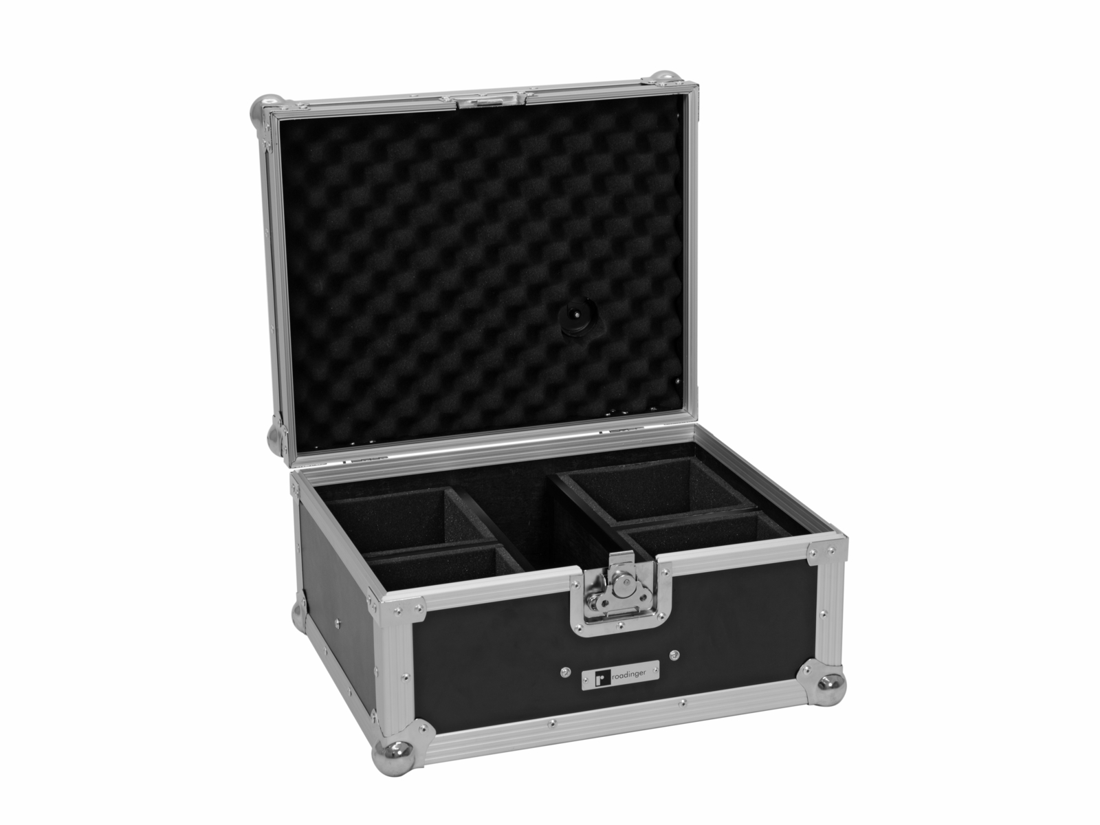 Roadinger Flightcase EC-AU4 4x AKKU UP 4 QCL Spot QuickDMX von Roadinger