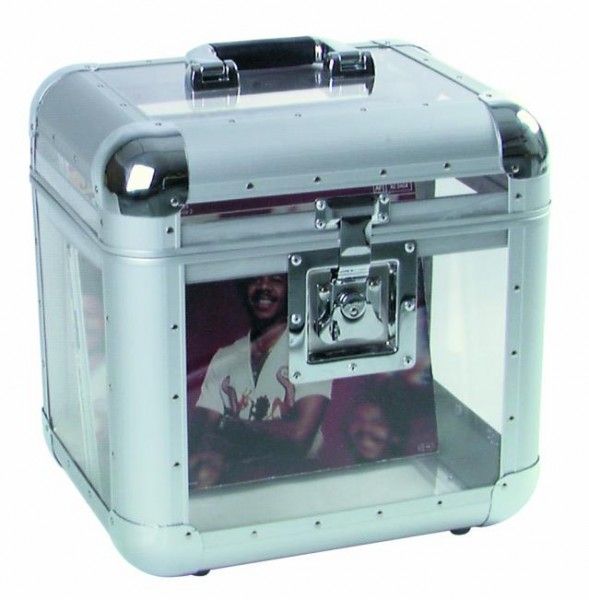 Roadinger Platten-Case ALU 75/25, abgerundet, acryl Roadinger Platten-Case ALU 75/25, abgerundet, acryl von Roadinger
