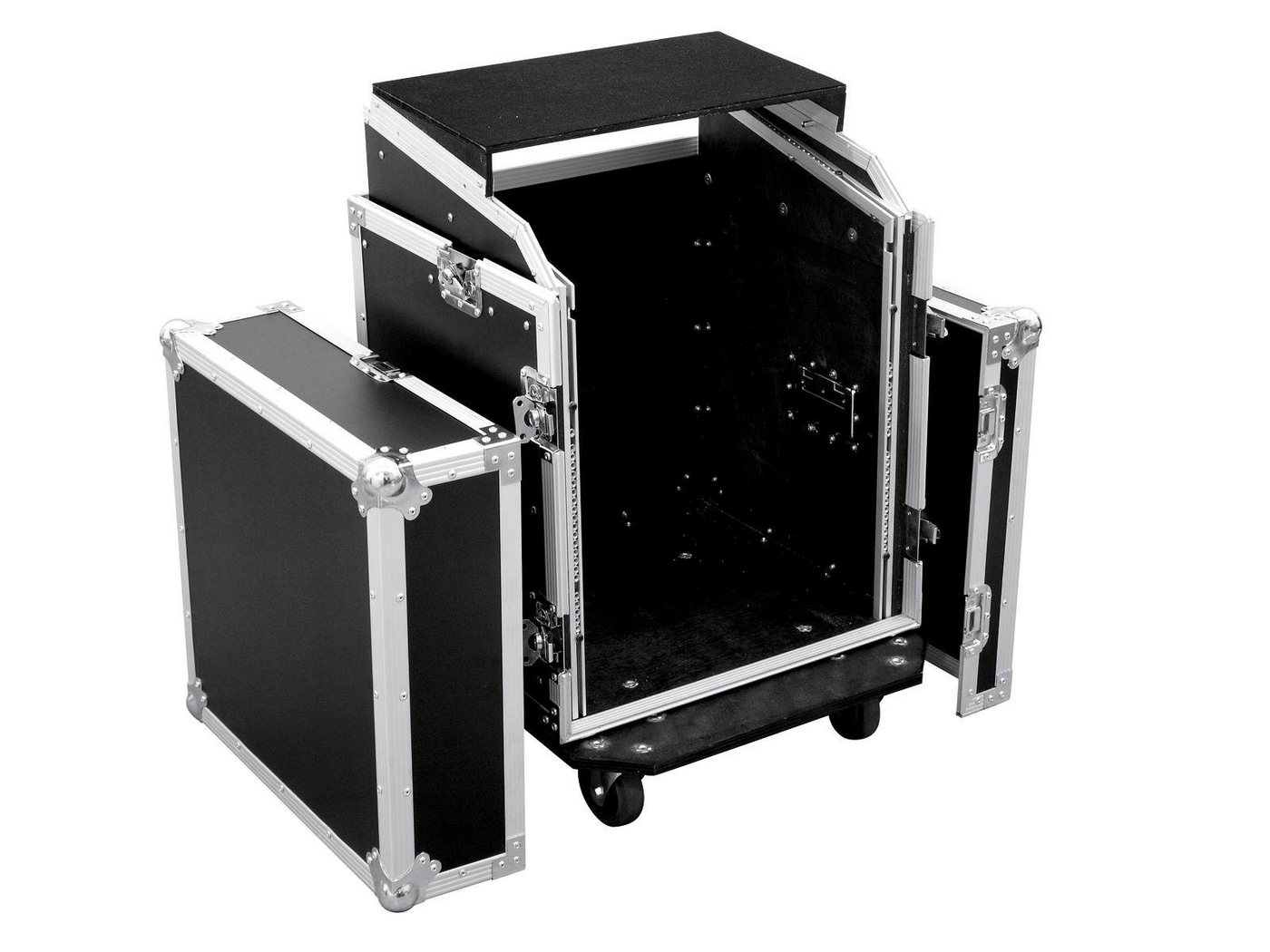Roadinger Rack ROADINGER Spezial-Kombi-Case LS5 Laptop-Rack, 12HE Roadinger Rack ROADINGER Spezial-Kombi-Case LS5 Laptop-Rack, 12HE von Roadinger