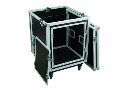 Roadinger Spezial-Kombi-Case Profi, 10HE Rollen Roadinger Spezial-Kombi-Case Profi, 10HE Rollen von Roadinger