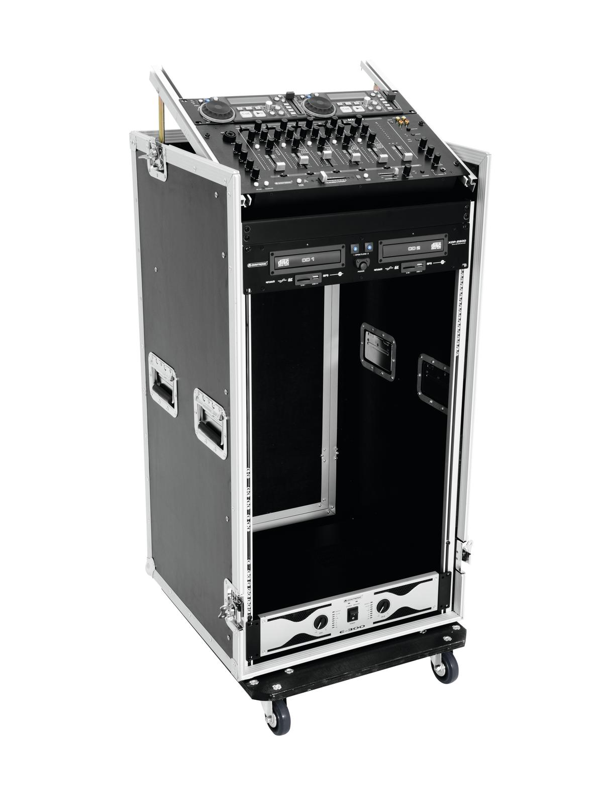 Roadinger Spezial-Kombi-Case Profi, 20HE mit Rollen Roadinger Spezial-Kombi-Case Profi, 20HE mit Rollen von Roadinger