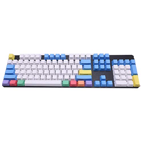 1 Set mit 108 PBT-Tastenkappen, farblich passende, lichtbeständige mechanische Tastatur-Tastenkappen. von Roadoor