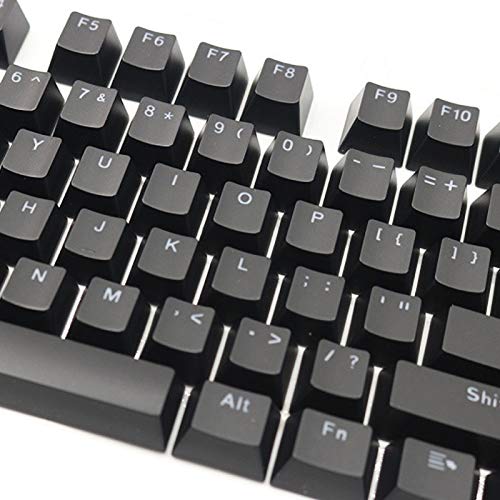 106 Tasten PBT Solid Color Tastenkappen mit Hintergrundbeleuchtung Tragbare Tastenabdeckung Ersatz für mechanische Tastatur von Roadoor