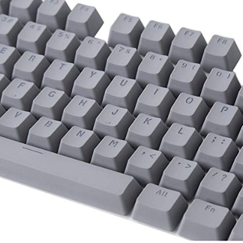 106 Tasten PBT Solid Color Tastenkappen mit Hintergrundbeleuchtung Tragbare Tastenabdeckung Ersatz für mechanische Tastatur von Roadoor