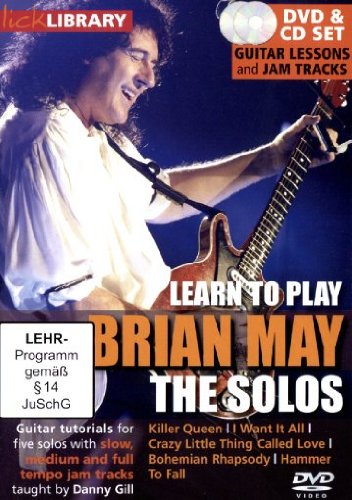 Learn to play Brian May - The Solos (+ CD) von Roadrock International