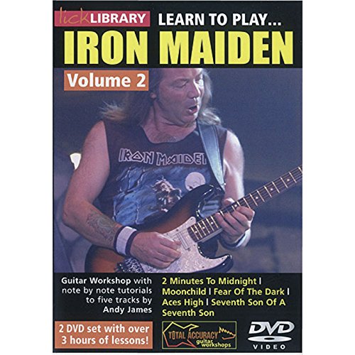 Learn to play Iron Maiden Volume 2 [2 DVDs] von Roadrock International