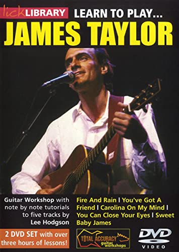 Learn to play James Taylor [2 DVDs] von Roadrock International