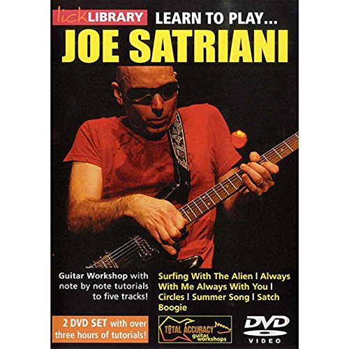 Learn to play Joe Satriani [2 DVDs] von Roadrock International