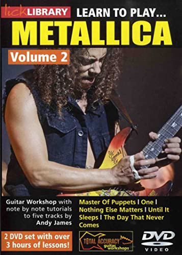 Learn to play Metallica Volume 2 [2 DVDs] von Roadrock International