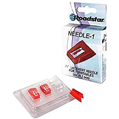 Roadstar 3 Stück Plattenspieler Nadel Ersatznadel, Ersatz-Diamantspitz Nadel 33 45 und 78 U/min Schallplatten LP Audio Spieler Ersatzteil, für meiste Phonograph, Vinyl Plattenspieler Roadstar 3 Stück Plattenspieler Nadel Ersatznadel, Ersatz-Diamantspitz Nadel 33 45 und 78 U/min Schallplatten LP Audio Spieler Ersatzteil, für meiste Phonograph, Vinyl Plattenspieler von Roadstar