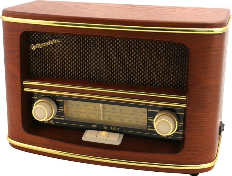 Roadstar HRA-1500/N Radio - klassisch, AM und FM Tuner Radio von Roadstar