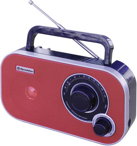Roadstar TRA-2235RD red Küchenradio UKW Rot von Roadstar