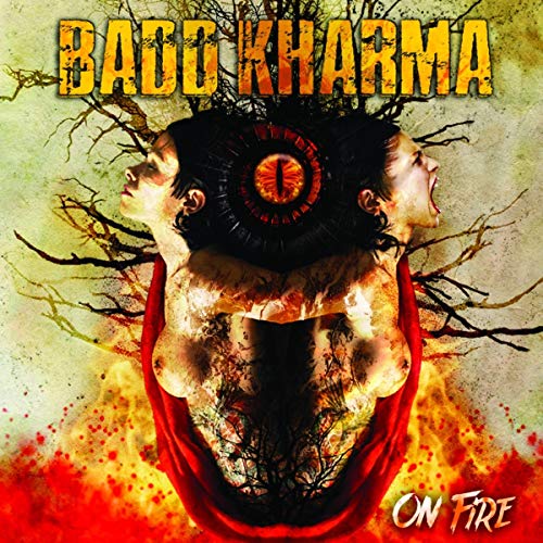 On Fire (Red/Yellow Splatter Vinyl) [Vinyl LP] von Roar! Rock of Angels Records Ike (Soulfood)