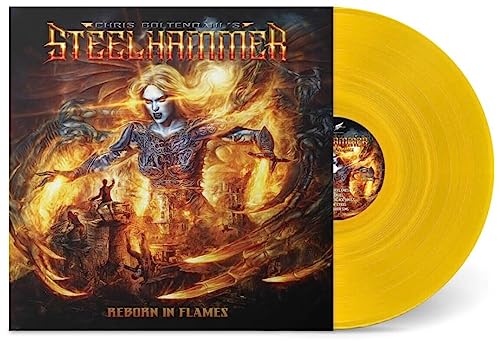 Reborn in Flames (Ltd. Sun Yellow Lp) [Vinyl LP] von Roar! Rock of Angels Records Ike (Soulfood)