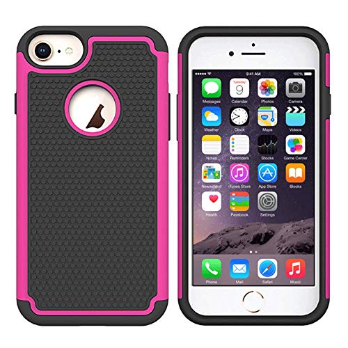 MPG Bumper Hülle für iPhone 5 / 5s Handyhülle Schutzhülle Case Cover, Robust, Stoßfest, Schwarz/Pink von Roar