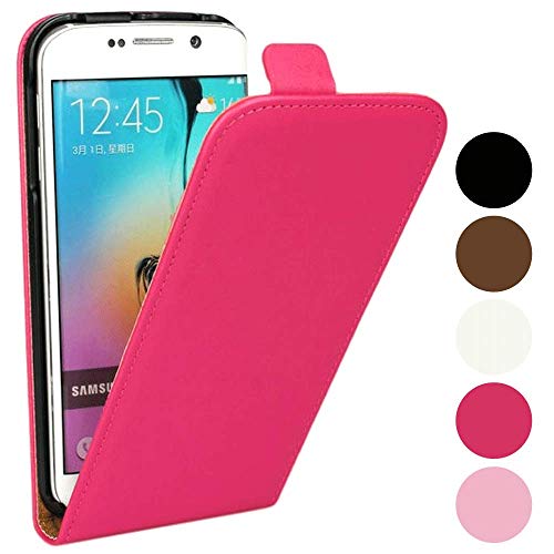 Roar Handy Hülle für iPhone 5 / 5s, Handyhülle Pink, Tasche Handytasche Schutzhülle Flip Case mit Magnet-Verschluss von Roar