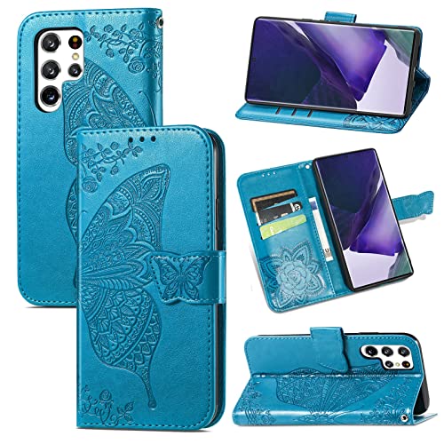 Roar Handyhülle für Samsung Galaxy S22 Ultra 5G Hülle Samsung S22 Ultra 5G | Book Case Flip Tasche mit Magnet Kartenfach Standfunktion | Türkis Petrol Roar Handyhülle für Samsung Galaxy S22 Ultra 5G Hülle Samsung S22 Ultra 5G | Book Case Flip Tasche mit Magnet Kartenfach Standfunktion | Türkis Petrol von Roar