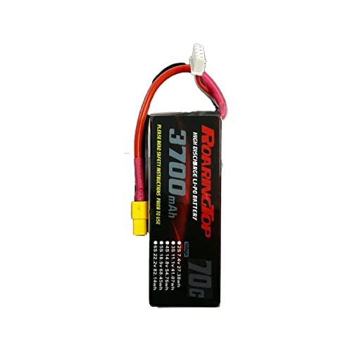 Roaring Top 11.1V 3700mAh 3S 70C RC Batterien Lipo Battery RC Hardcase Lipo Akku Pack mit Deans Anschluss für RC Auto RC Boot RC Truck Heli Flugzeu Roaring Top 11.1V 3700mAh 3S 70C RC Batterien Lipo Battery RC Hardcase Lipo Akku Pack mit Deans Anschluss für RC Auto RC Boot RC Truck Heli Flugzeu von RoaringTop