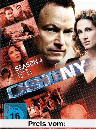 CSI: N.Y. - Season 4.2 [3 DVDs] von Rob Bailey