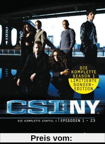 CSI: NY - Die komplette Season 1 (6 DVDs) von Rob Bailey
