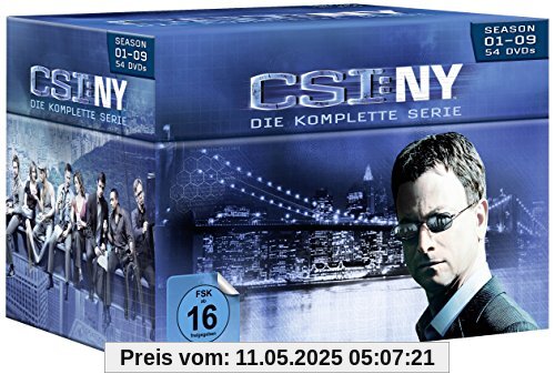CSI: NY - Die komplette Serie [54 DVDs] von Rob Bailey