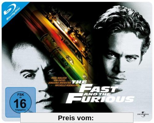 The Fast and the Furious - Limited Quersteelbook [Blu-ray] von Rob Cohen