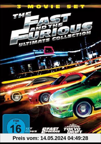 The Fast and the Furious Ultimate Collection [3 DVDs] von Rob Cohen